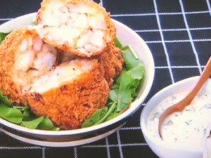 もこみち流 タルタルソースとエビカツ丼