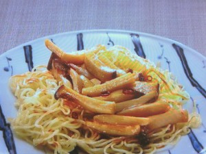 エリンギ焼きそば