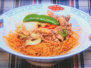 海鮮皿うどん