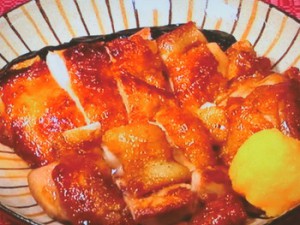 鶏の照り焼き