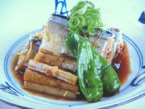 さんまの生姜煮