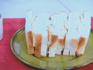 りんごのサンドイッチ