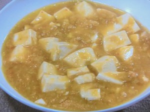 豆腐のかにみそ煮込み