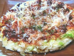 切り干し大根のお好み焼き