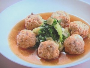 鮭団子のスープ煮