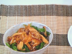 牛がお留守の牛丼
