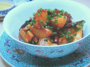 中国風皮ごと肉じゃが