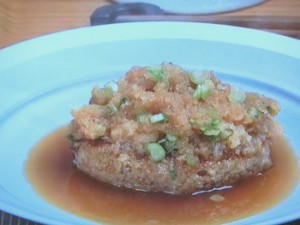 ハンバーグのおろし煮