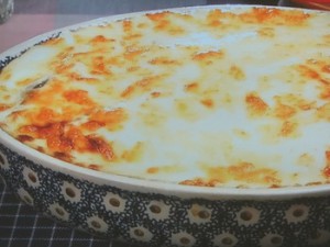 鮭のライスグラタン