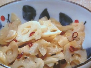 蓮根のきんぴら