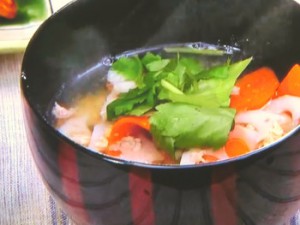 サバのすりながし汁