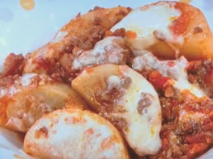 大根のミートソース煮