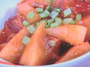 大根とスペアリブの煮物