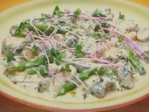 もこみち流 つぶ貝と野菜のクリーム煮