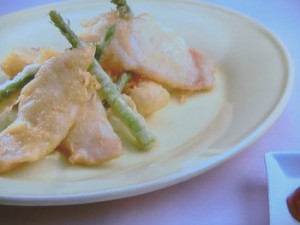 白身魚のベーニェ