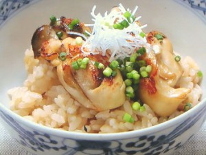 かきのこしょう飯