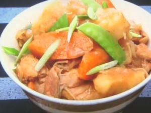 もこみち流 鶏じゃが丼