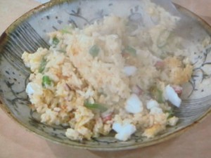 簡単タコチャーハン