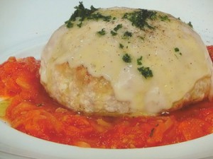 ふわふわお豆腐ハンバーグ