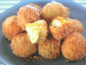 かぼちゃのチーズ入りコロッケ
