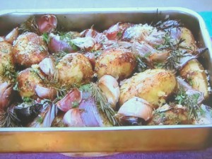 ポテトのスパイシーオーブン焼き