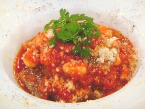 トリッパ風こんにゃくのトマト煮