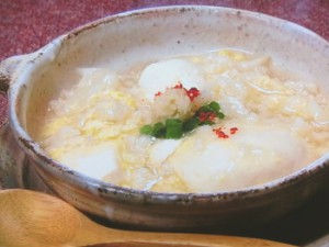 カリフラワーと豆腐の卵あんかけ