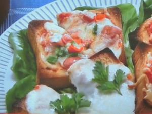 トマトソース・ピザトースト