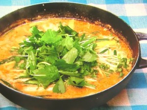 鶏のごまみぞれ鍋