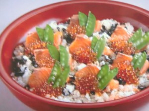 鮭の親子ごはん