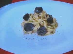 もこみち流 トリュフのクリームパスタ