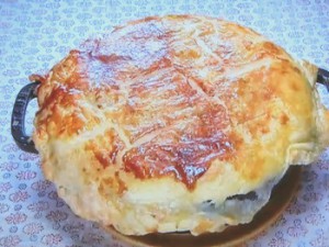 もこみち流 マッシュポテトと牛煮込みのパイ包み