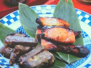 牛肉の味噌漬け・鮭の味噌漬け