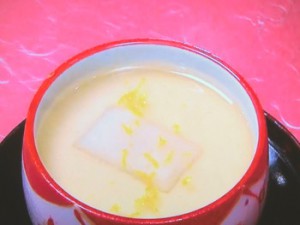 おもちの茶碗蒸し