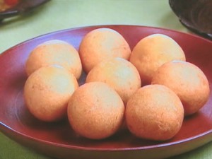 安納芋の揚げだんご