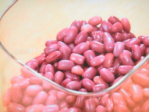 ストック小豆