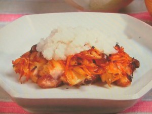 鶏肉のちり焼き