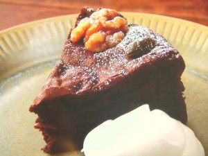 とろけるチョコケーキ