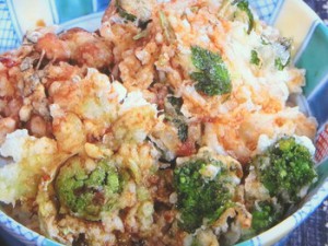 かき揚げ丼