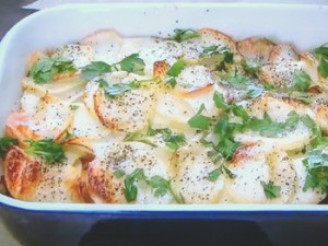 もこみち流 薄切りじゃがいものオーブン焼き