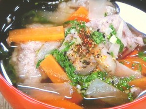 いわしのつみれ汁