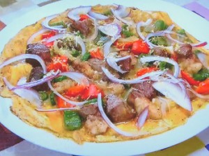 もこみち流 メキシカンビーフオムレツ