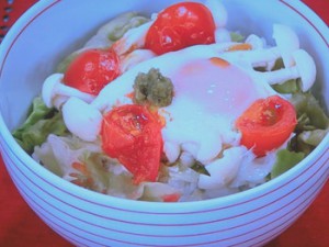電子レンジで!簡単たまご丼