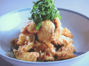 鯛のスパイス揚げ