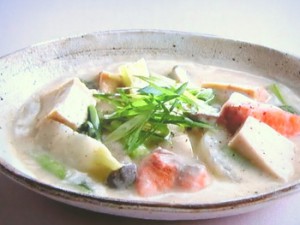 鮭のまろやかシチュー