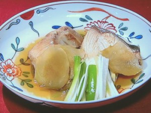 ぶりのサッと煮