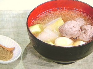 いわしのつみれ汁