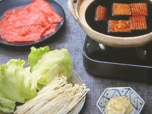 濃いだしのレタしゃぶ