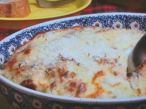 牛肉とじゃが芋のクリームグラタン