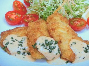 鶏胸肉のカツレツ